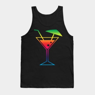 Holiday Cocktail Tank Top